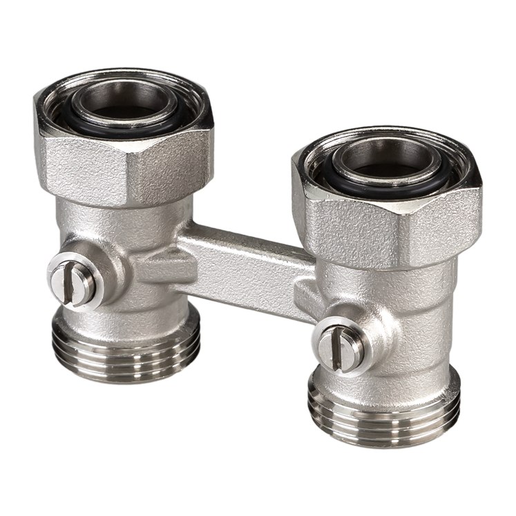 Комплект для радиаторов с нижним подключением LV-KB 20 + TR 9001 Ultra, 3/4 Прямой, 013G4995R