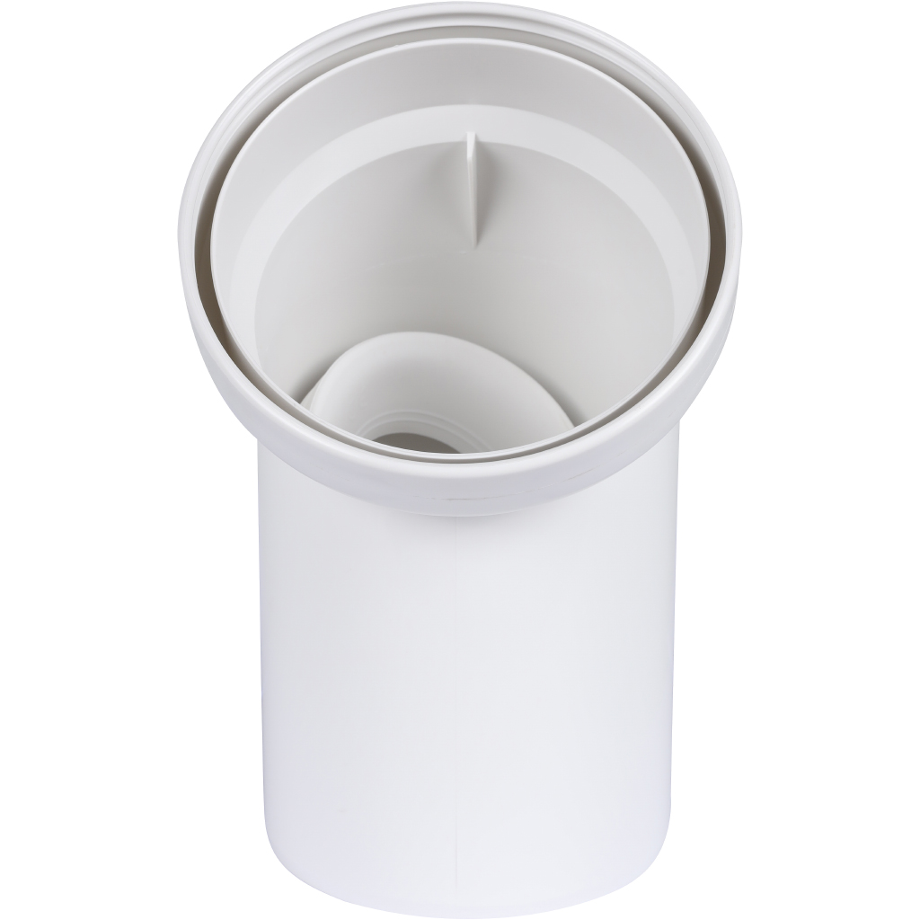 Отвод для присоединения выпуска унитаза РЕХАУ RAUPIANO PLUS 110/45°, 11216141001