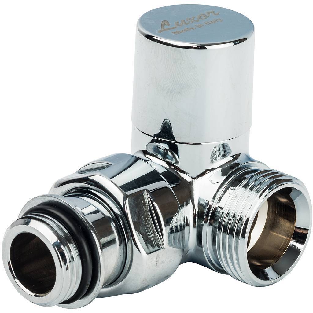 Термостатический комплект LUXOR 1/2 EK угловой левосторонний KT 273/A, 14792703LUX