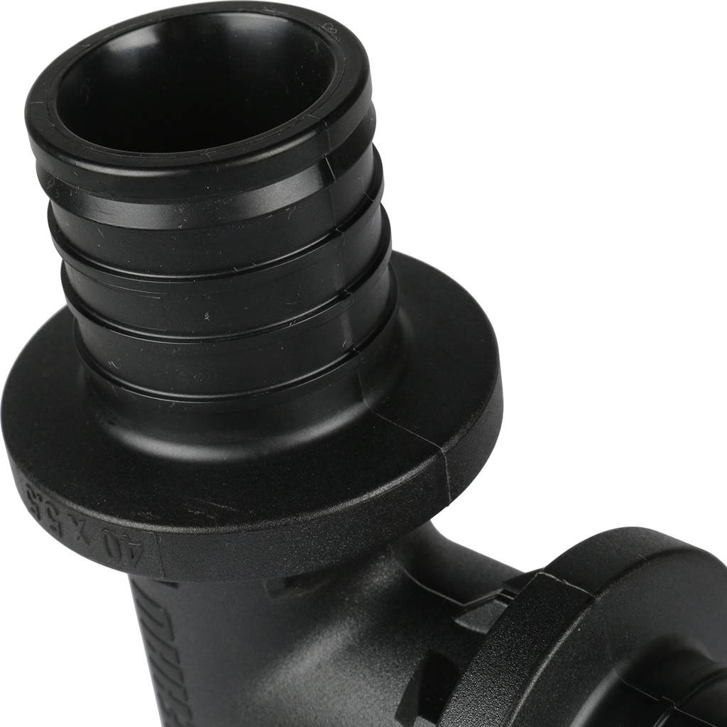 *Тройник равнопроходной РЕХАУ RAUTITAN 40-40-40 PX для труб из сшитого полиэтилена аксиальный