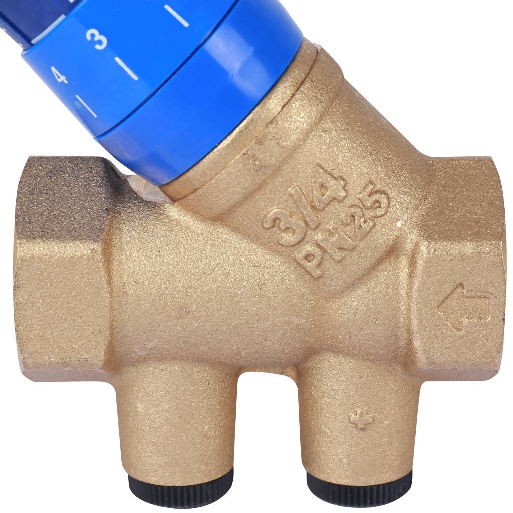 Клапан балансировочный ручной Cimberio CIM 3/4  обычн. латунь Kvs=5,33 PN25 BB без изм. Ниппелей, CIM 787OT/2R 34