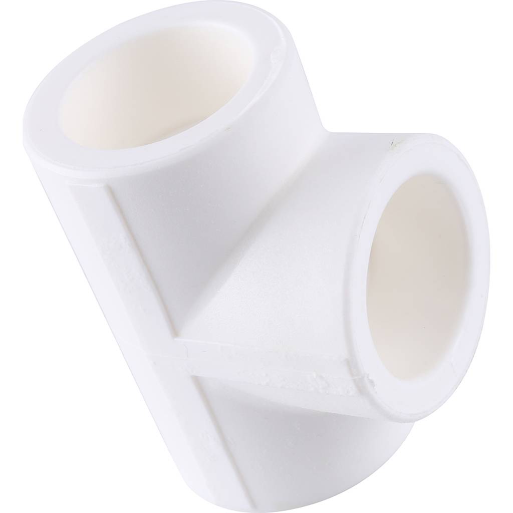 Тройник Kalde d=32 для полипропиленовых труб под сварку (цвет белый), 3212-teo-320000