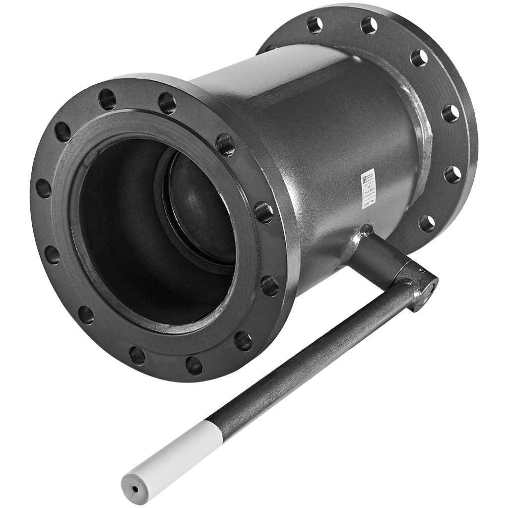 Кран шаровой ALSO КШФ Ду200 Ру 1,6 МПа из Ст.20, КШ.Ф.200.16-01