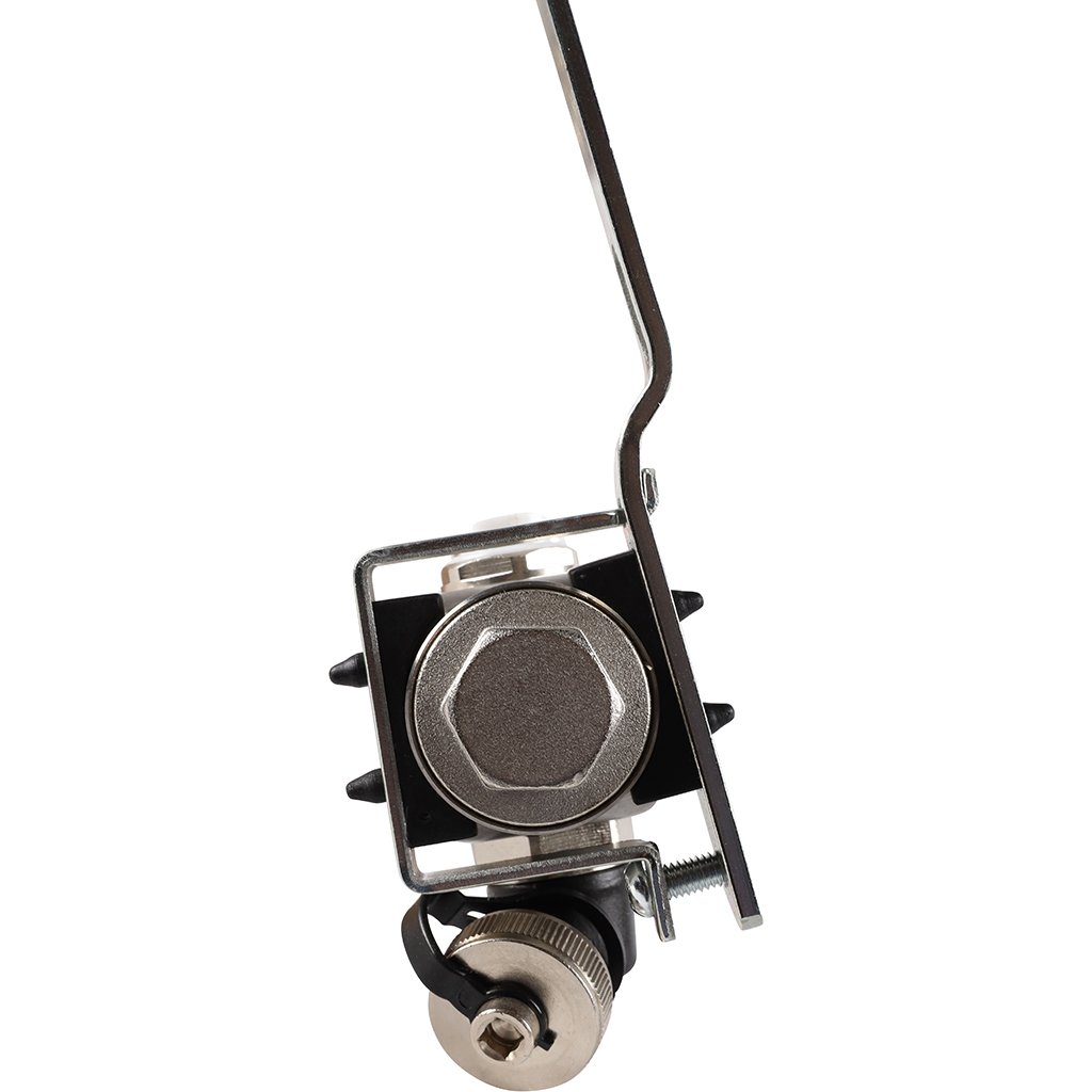 Коллектор из нержавеющей стали без расходомеров ROMMER, с клапаном вып. воздуха и сливом 10 выходов, RMS-3201-000010