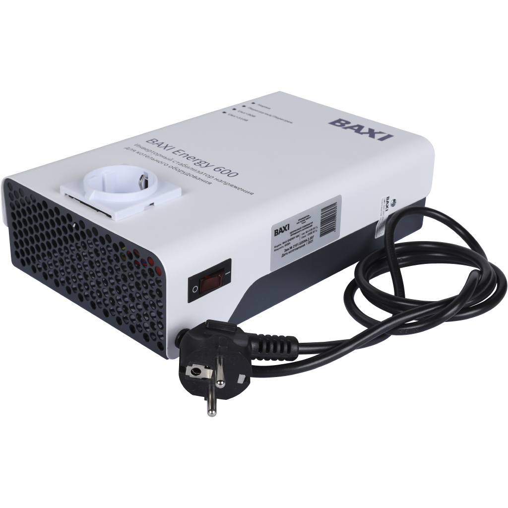 Инверторный стабилизатор BAXI ENERGY 600 для котельного оборудования, ST60001