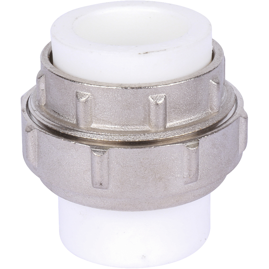 Разъемное соединение Kalde 25 для полипропиленовых труб под сварку (цвет белый), 3252-mft-250000