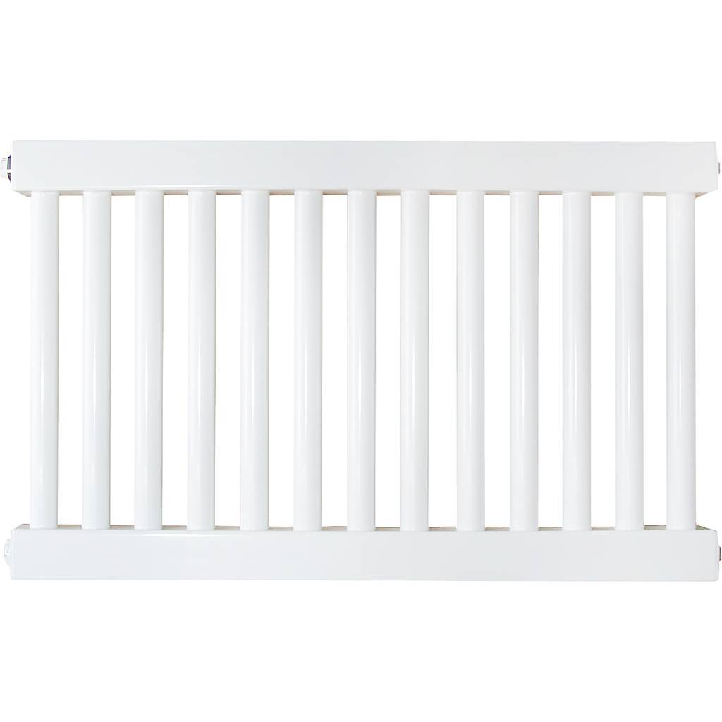 Трубчатый стальной радиатор КЗТО РС 1-500-13 секций 1/2 боковое подключение RAL9010, РС15001312RAL9010