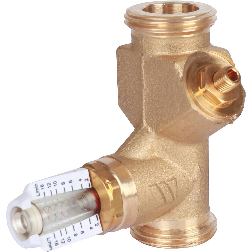 Вентиль балансировочный Watts НP SRV-AG15 с расходомером(1 ,2-16л/м), 10010138
