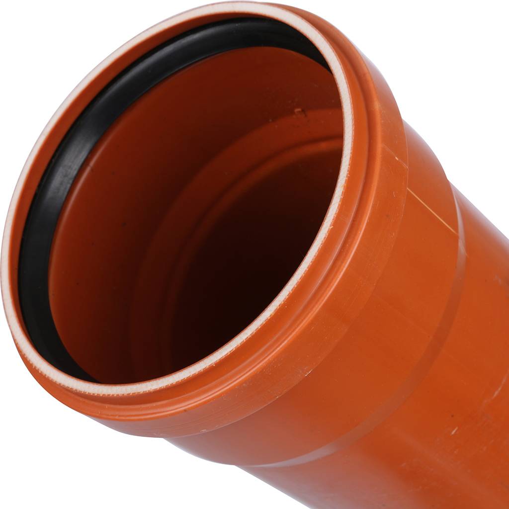 Труба для наружной канализации Sinikon НПВХ D110x3,2 SN4 (Длина: 500 мм), 20005.R