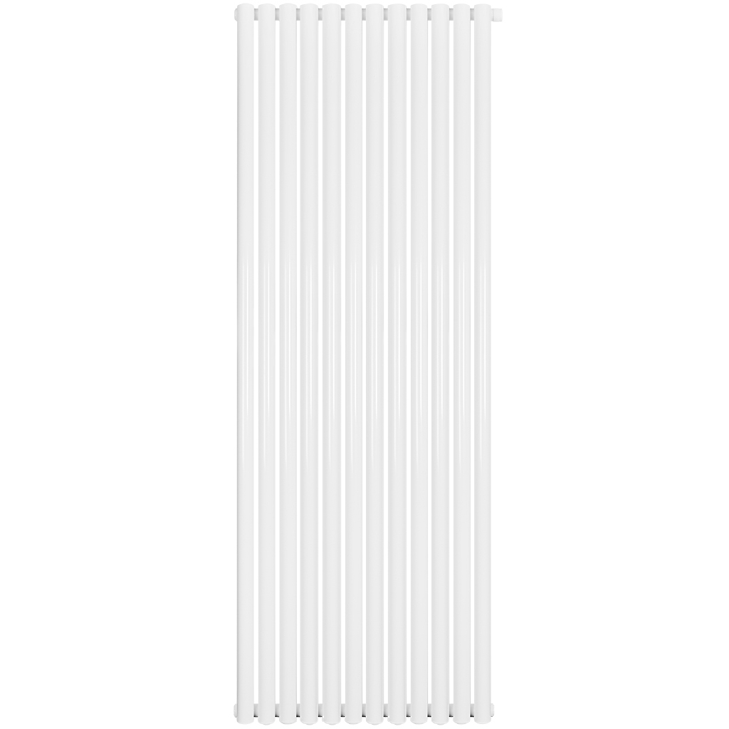 Стальной трубчатый радиатор STOUT TUBE ROUND нижнее правое подключение 12 секций R40 1-1750-12 RT, STR401175012RT