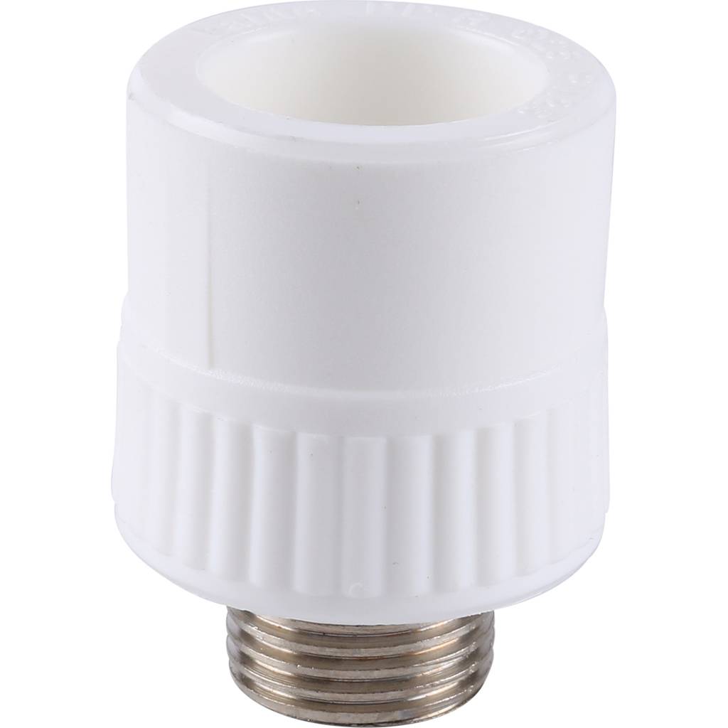 Муфта комбинированная Kalde наружняя резьба 25x1/2 для полипропиленовых труб под сварку, 3222-nmo-250b00