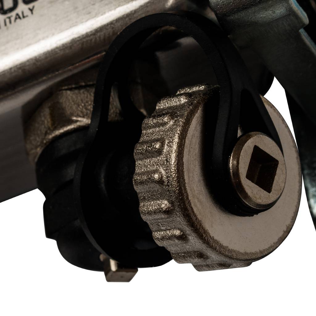 Коллектор из нержавеющей стали без расходомеров, с клапаном вып. воздуха и сливом STOUT 12 выходов, SMS-0932-000012