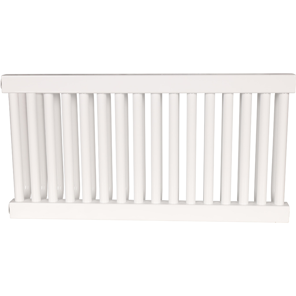 2-х трубчатый стальной радиатор ROMMER RST 2030/16 секций боковое подключение RAL9016