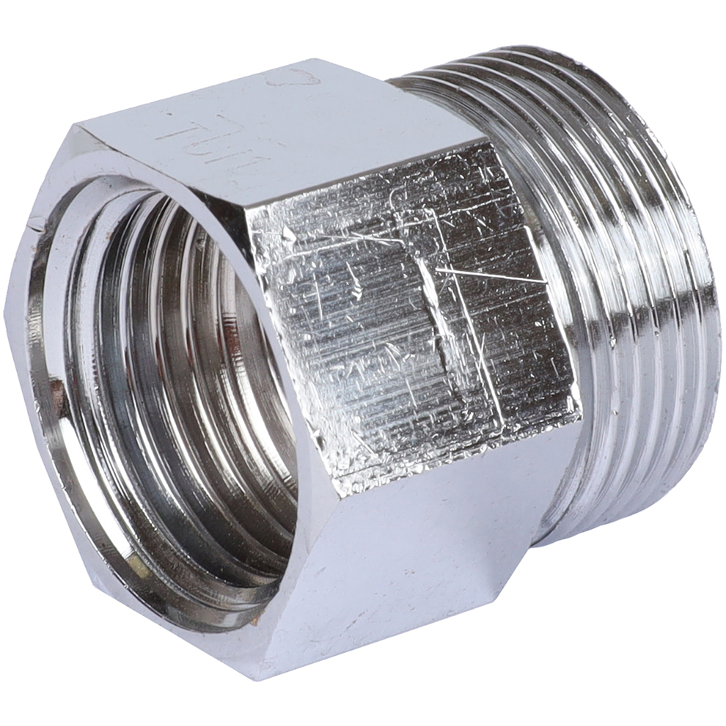 Муфта TIEMME резьбовая наруж./внутр. хромированная 24(19Fil)х1/2, 1500634
