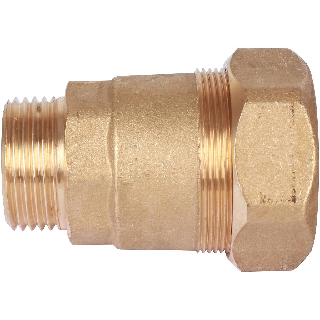 Муфта TIEMME 1 НP для стальных труб, латунь, 1500056
