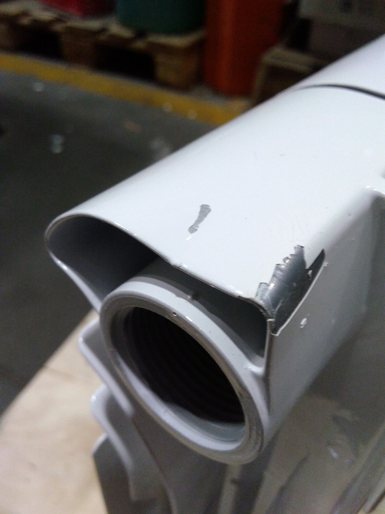 Уцененный товар (повреждение крайних секций(сколы, замятия)): Радиатор биметаллический ROMMER Profi BM 350 10 секций боковое подключение (BI350-80-80-130) (RAL9016), RBM-1210-035010