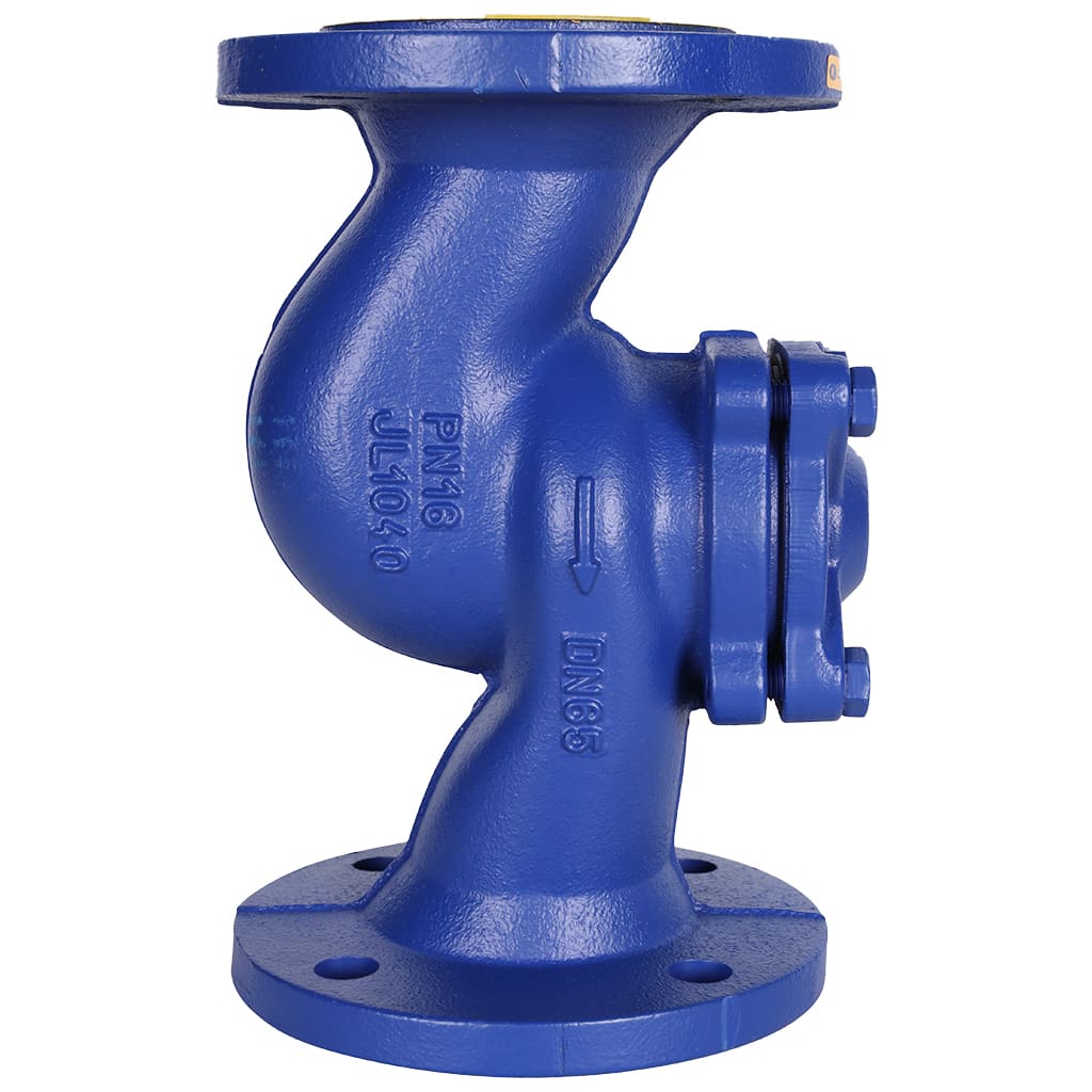 Клапан обратный подъемный ZETKAMA 287A Ду65 Ру16 фланцевый из чугуна, 287A065C31