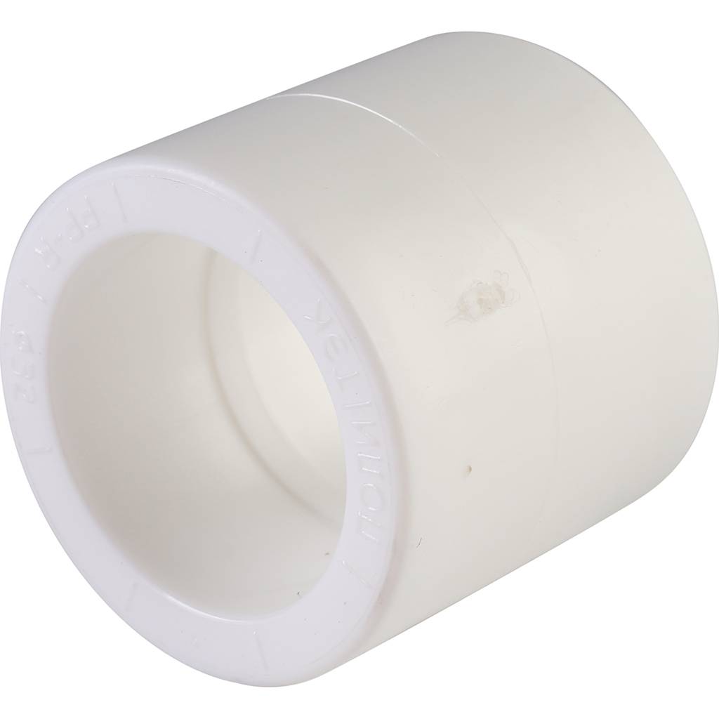 Муфта для полипропиленовых труб под сварку (цвет белый) Политэк d=32