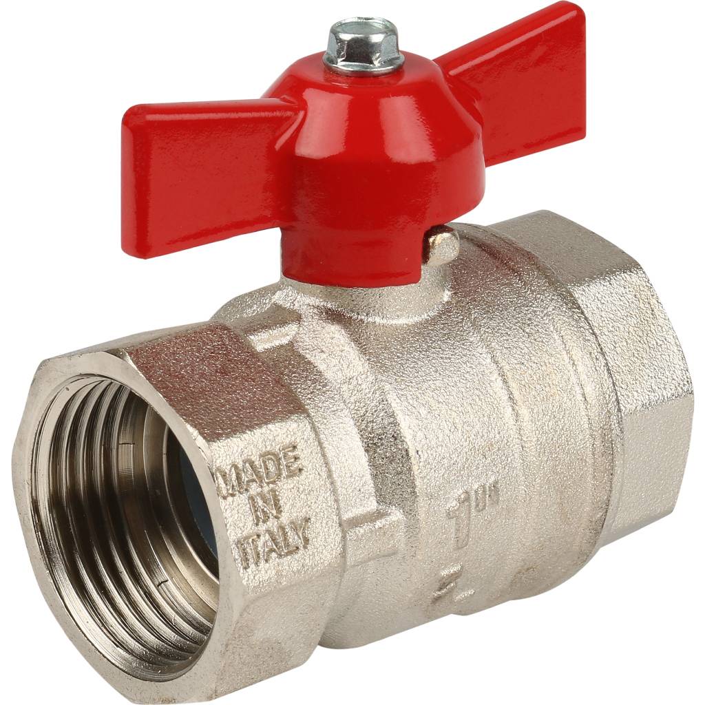 Кран шаровой Itap IDEAL 092 1 муфтовый полнопроходной (бабочка), 27514