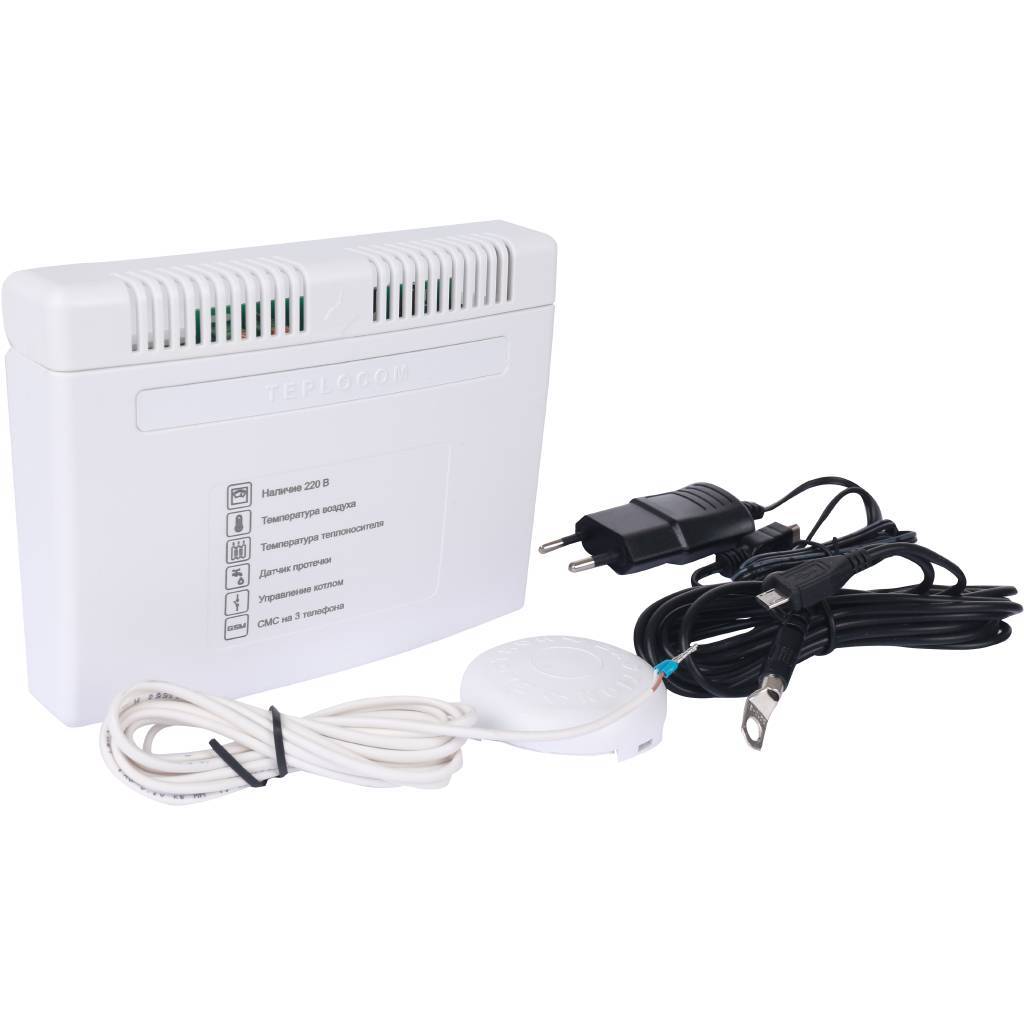 Теплоинформатор Teplocom GSM, контроль сети 220В, температуры, встроенная АКБ, 333