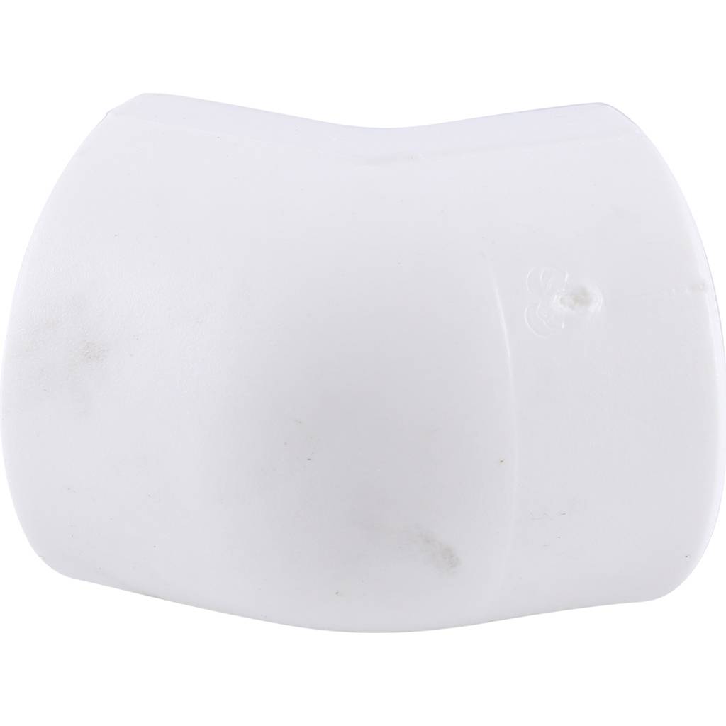 Угольник 45* Kalde d=40 для полипропиленовых труб под сварку (цвет белый), 3212-elb-400045