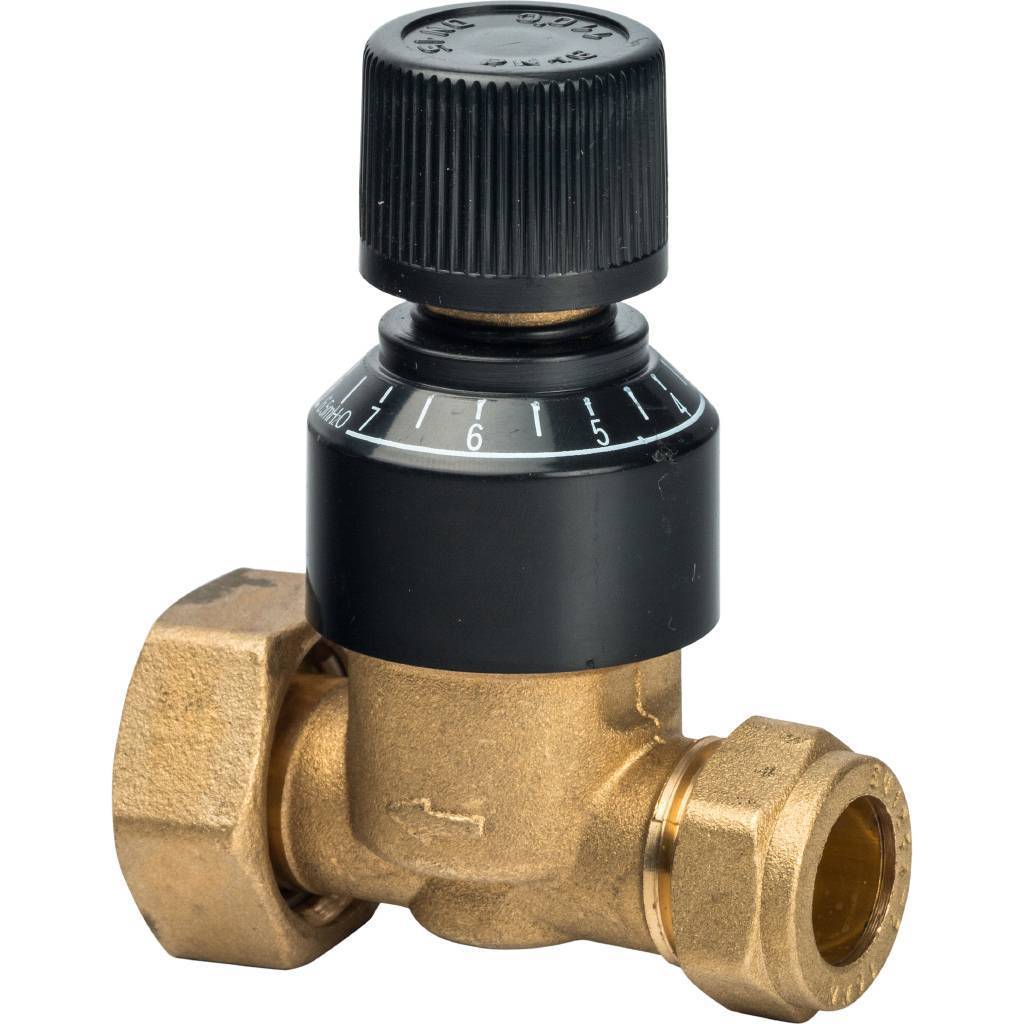 Насосно-смесительный узел STOUT с термостатическим клапаном и байпасом, без насоса, *SDG-0020-002000