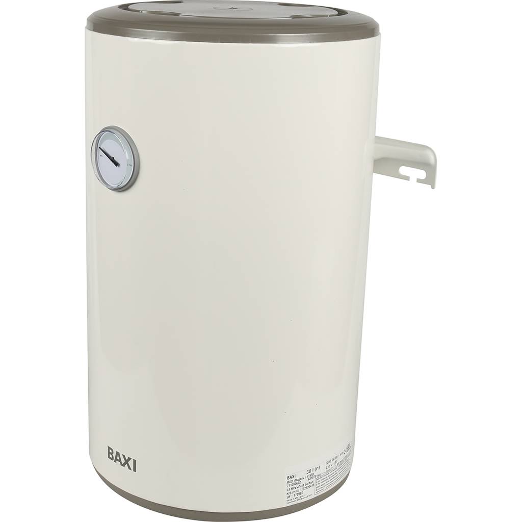 Водонагреватель накопительный 30 л. Baxi EXTRA V 530 вертикальный эмалированная сталь