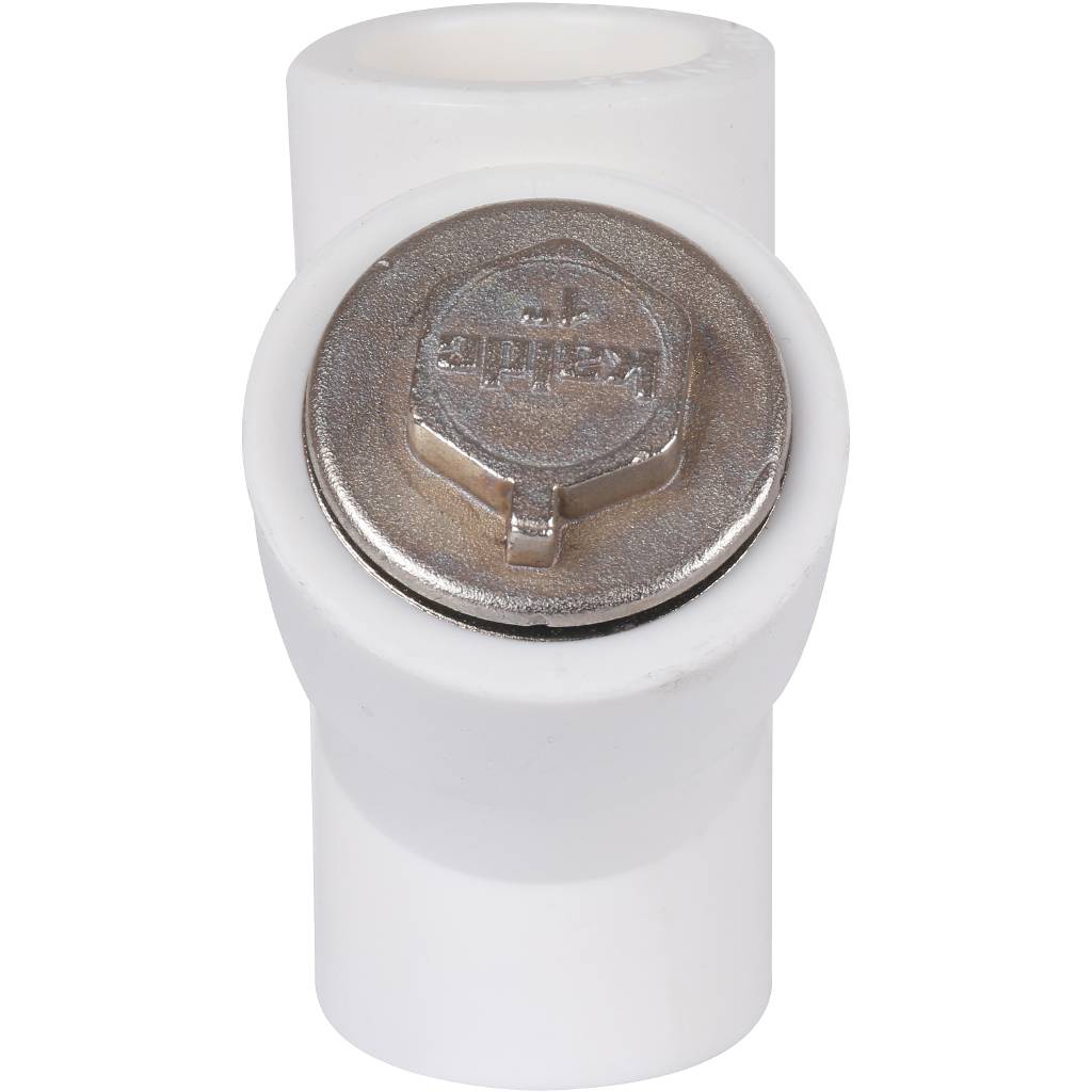 Герметичный фильтр Kalde 32 (ВН-ВН) (соединение муфта-муфта) для полипропиленовых труб под сварку (цвет белый), 3222-fls-320001