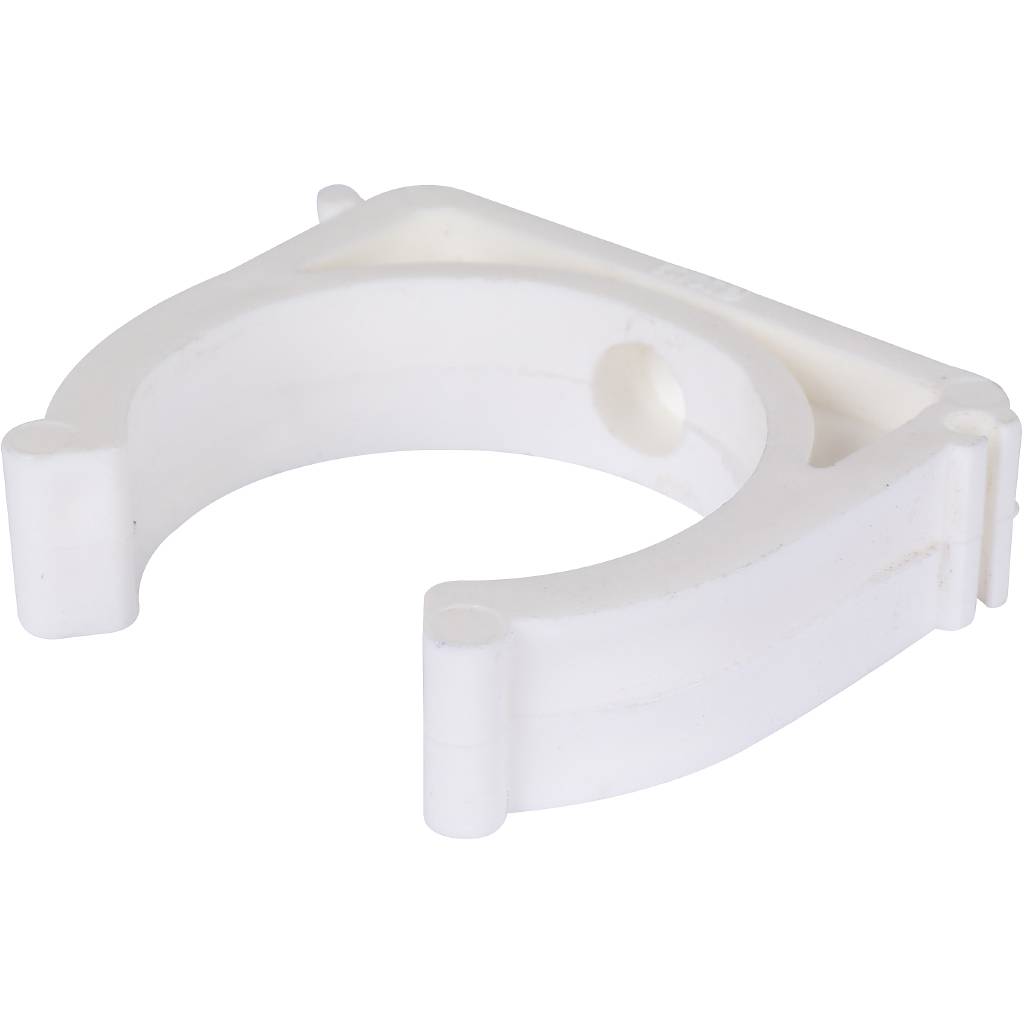 Крепление Kalde d=50 для полипропиленовых труб под сварку (цвет белый), 3592-bck-505201