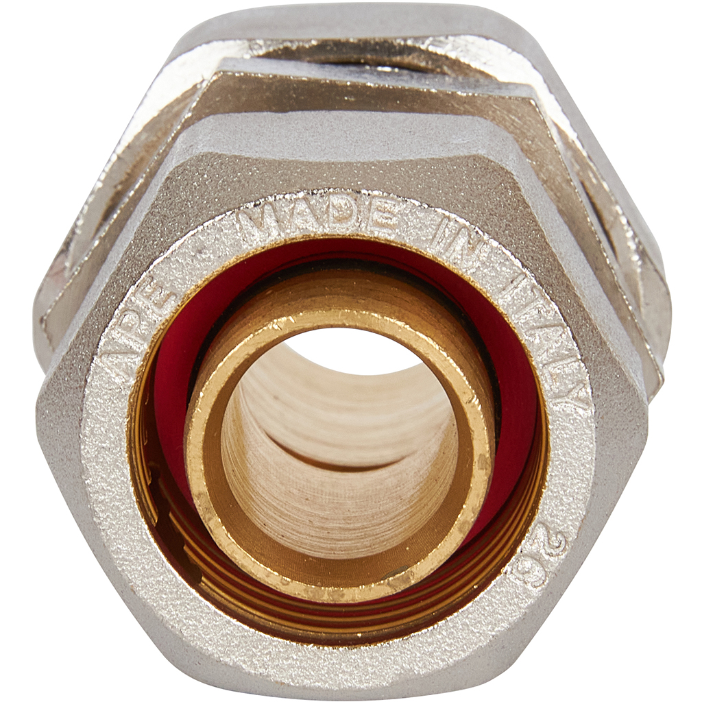 Муфта STOUT соединительная переходная 32x26 для металлопластиковых труб винтовой, SFS-0004-003226