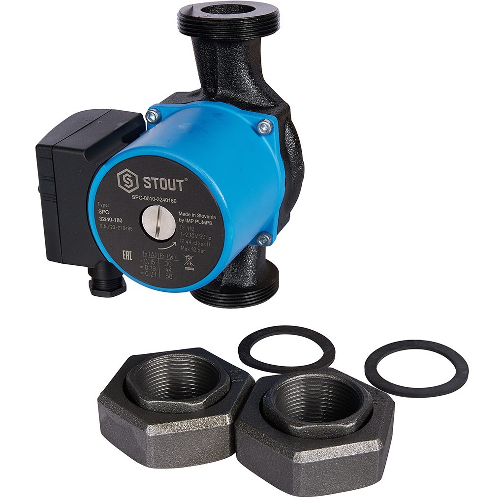 Насос циркуляционный STOUT 32/40-180, SPC-0010-3240180