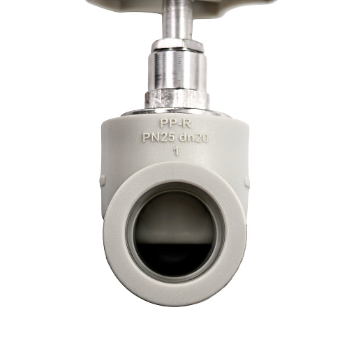 Вентиль в сборе PPR 20х90,  серый, RTP