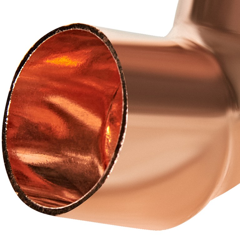 Угол JINTIAN 90° ВП-НП 18 из меди под пайку, JT-1509218