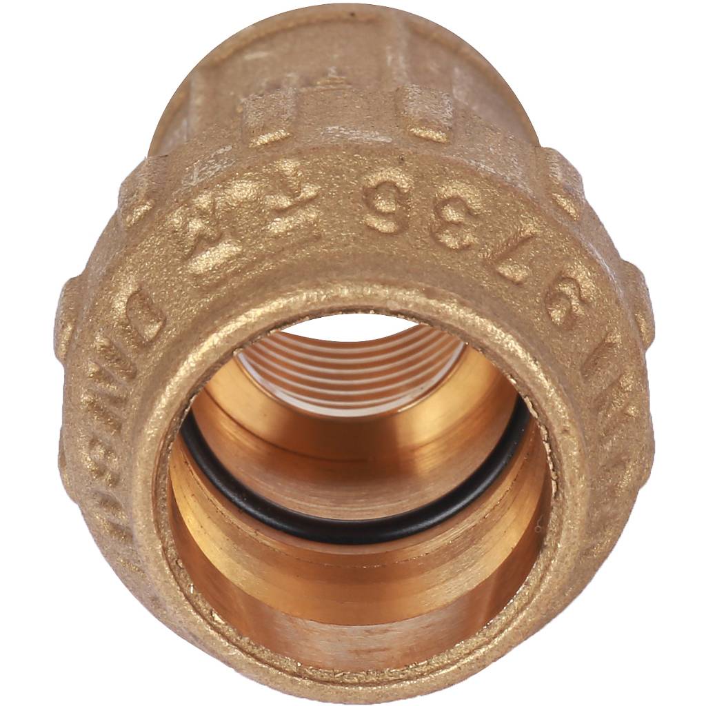 Муфта TIEMME с внутренней резьбой 20х1/2 для труб ПНД винтовой, 3400016