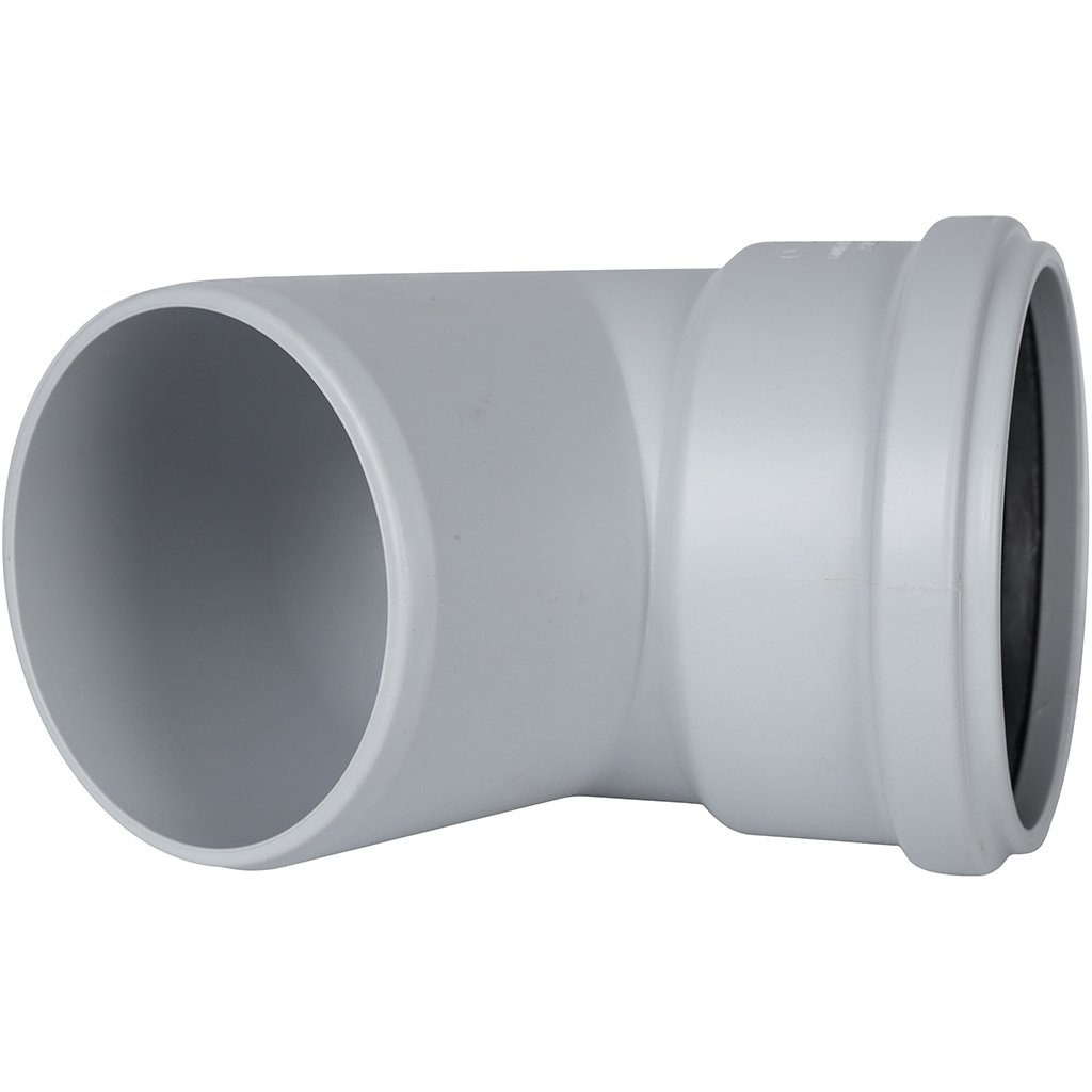 Отвод канализационный бесшумный STOUT D110х67°, SKB-0011-011067