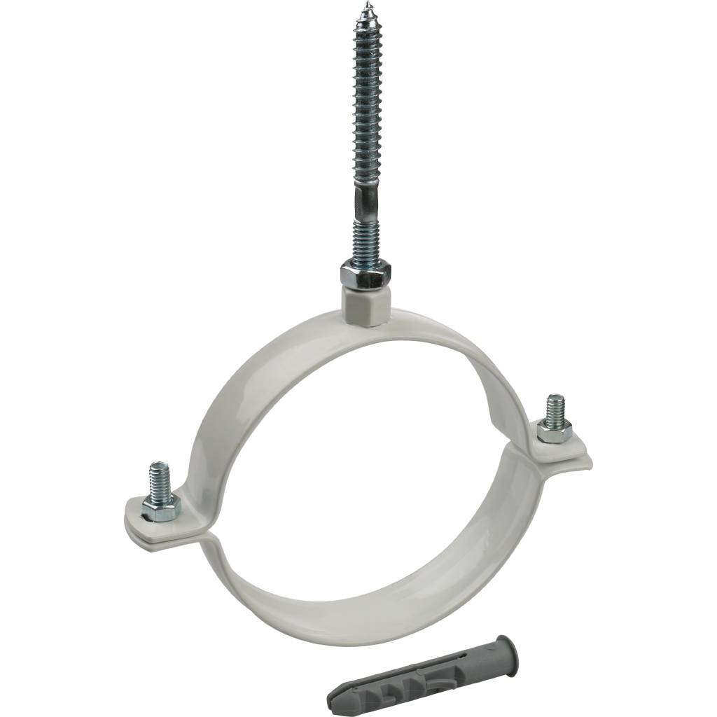 *SCA-6010-000003 STOUT Элемент дымохода хомут крепежный DN100, для крепления к стене.