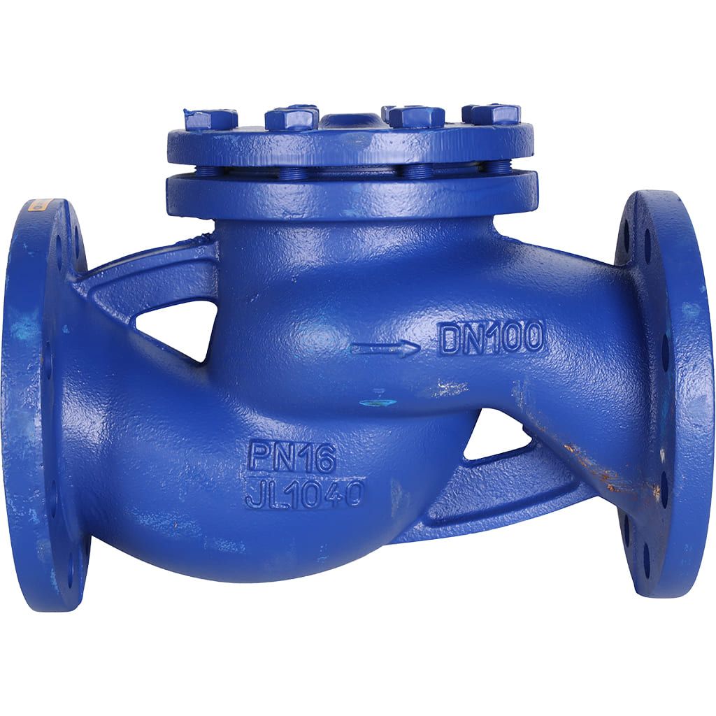 Клапан обратный подъемный ZETKAMA 287A Ду100 Ру16 фланцевый из чугуна, 287A100C31