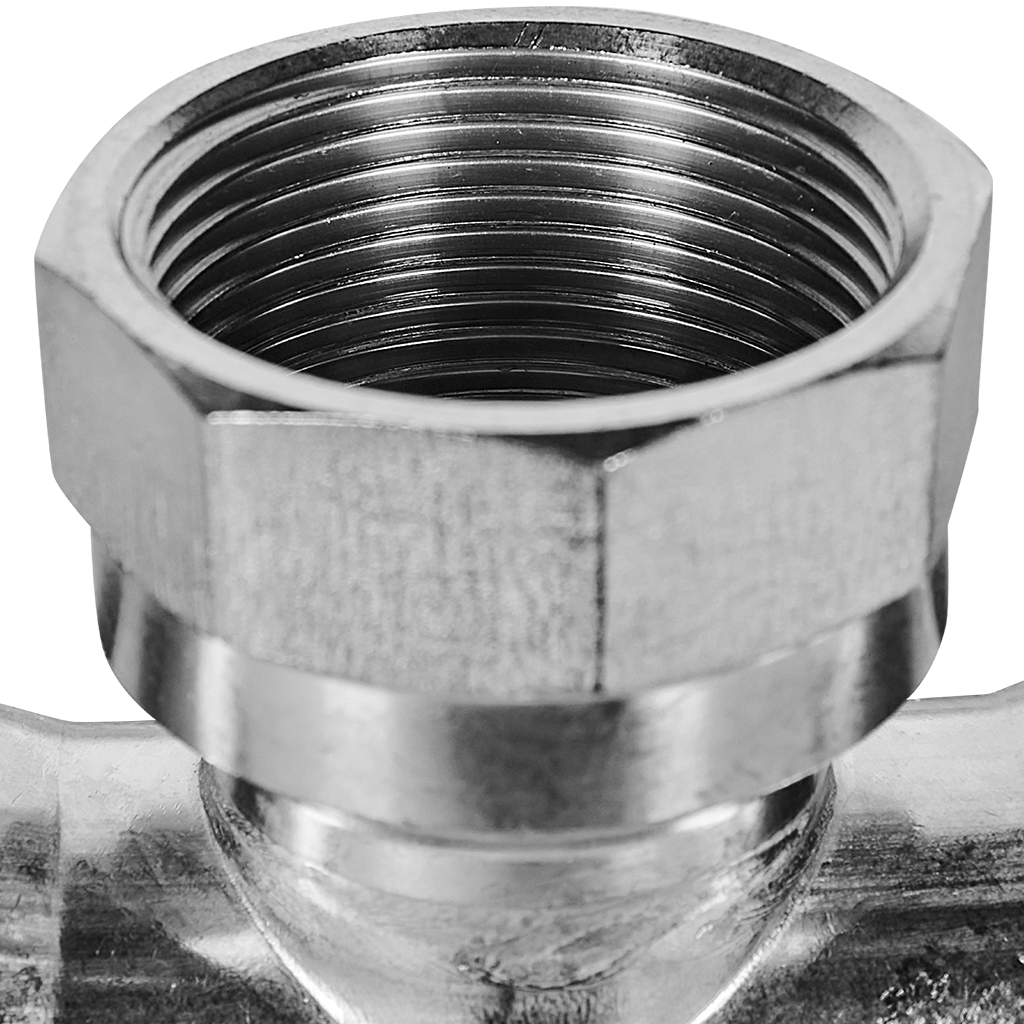 Тройник-переходник-ВР ROMMER 42х1 1/4 из нержавеющей стали прессовой