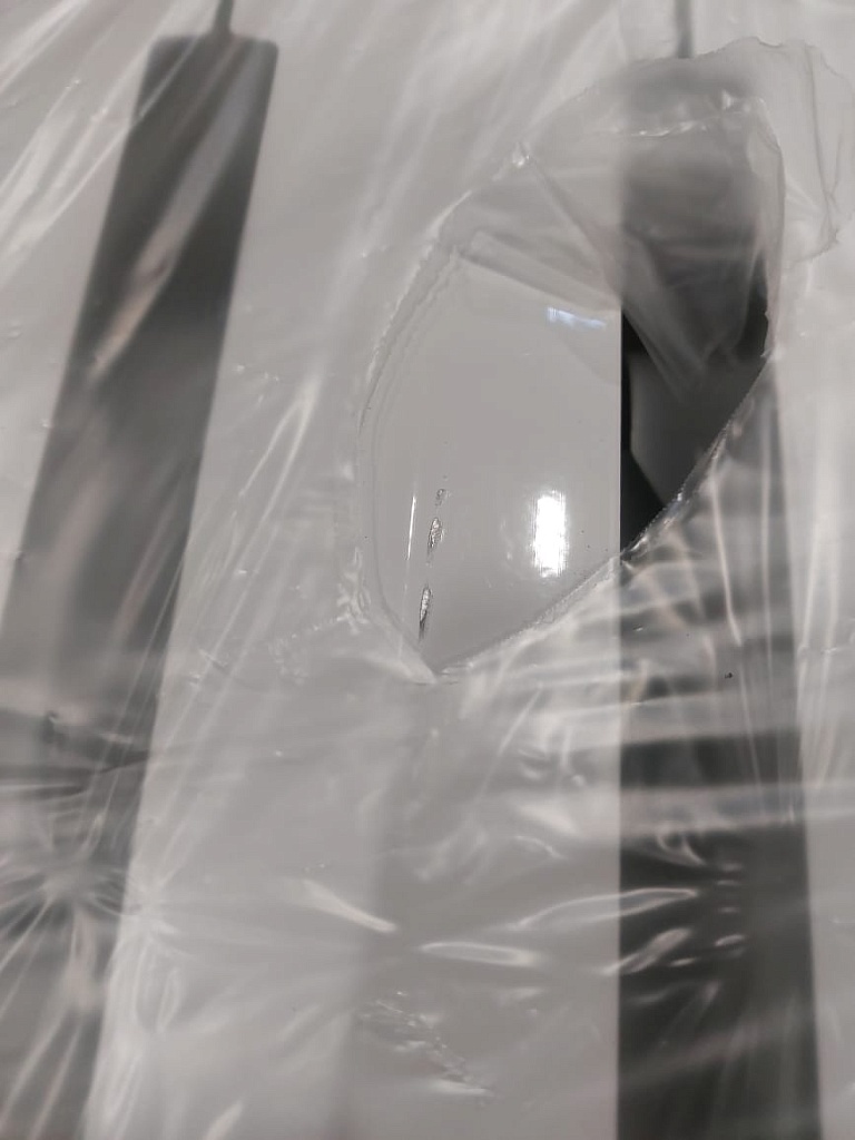 Уцененный товар (ЦАРАПИНЫ / СКОЛЫ ЛКП): Радиатор алюминиевый STOUT ALPHA 500 8 секций боковое подключение (белый RAL 9016), SRA-2310-050008