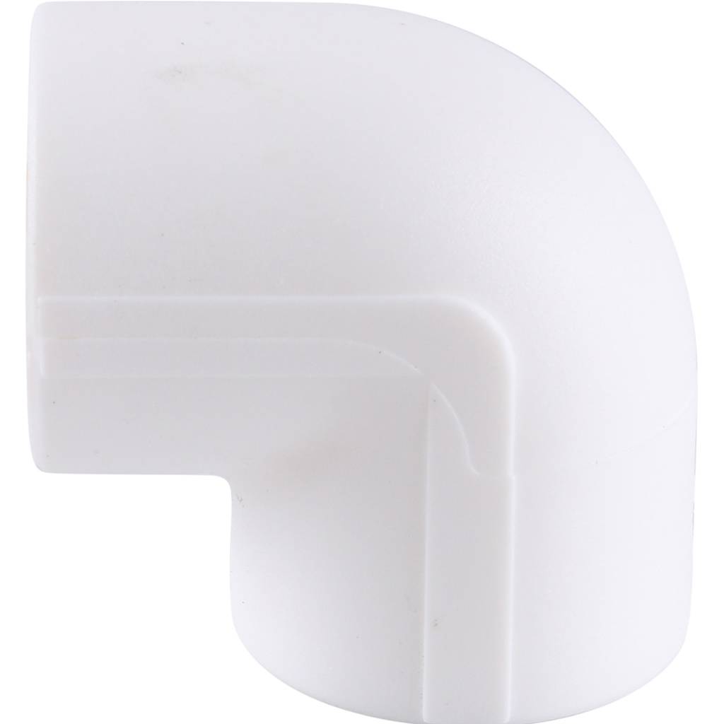 Угольник 90* Kalde d=20 для полипропиленовых труб под сварку (цвет белый)