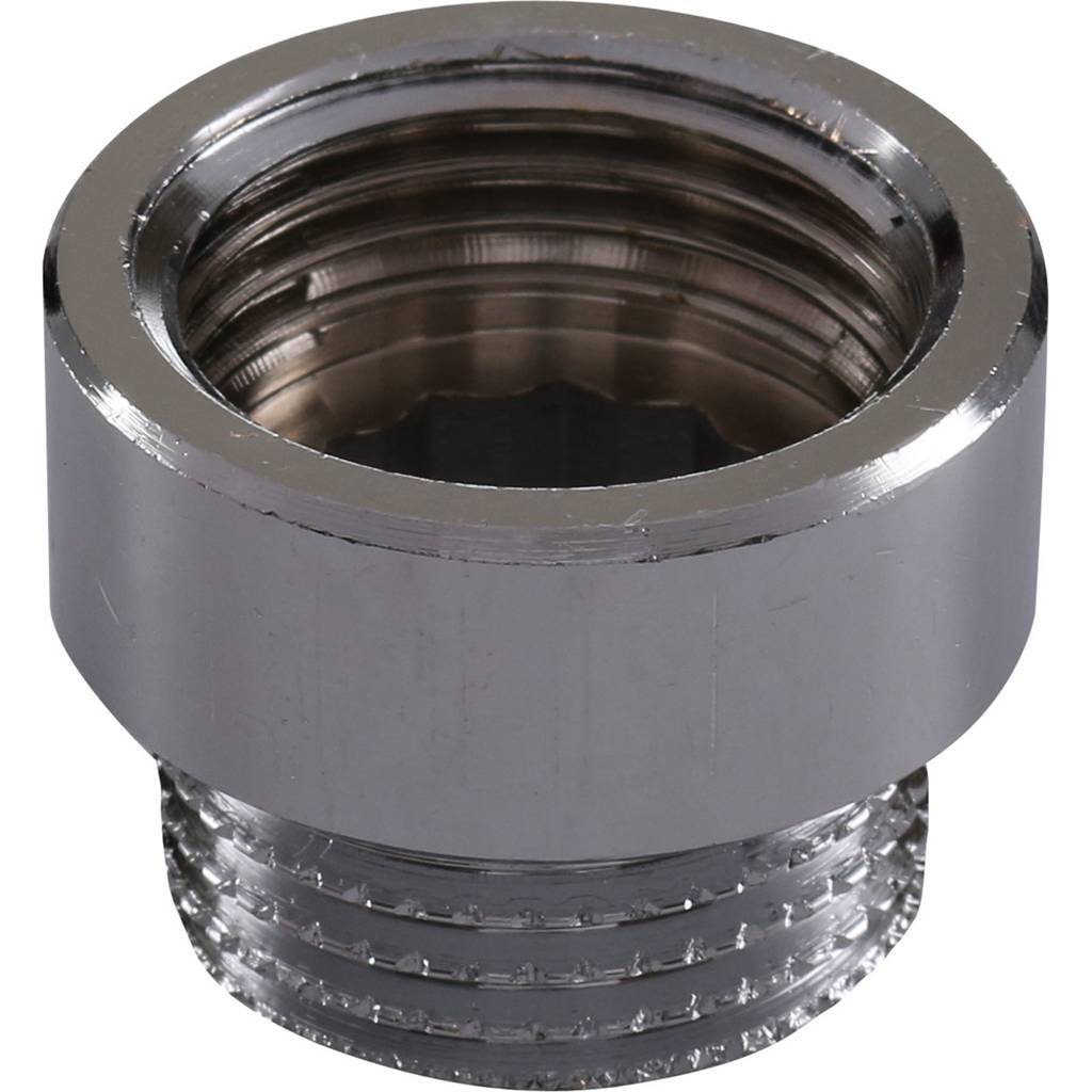 Удлинитель TIEMME НВ 15мм-1/2 хром для стальных труб резьбовой, 1500069