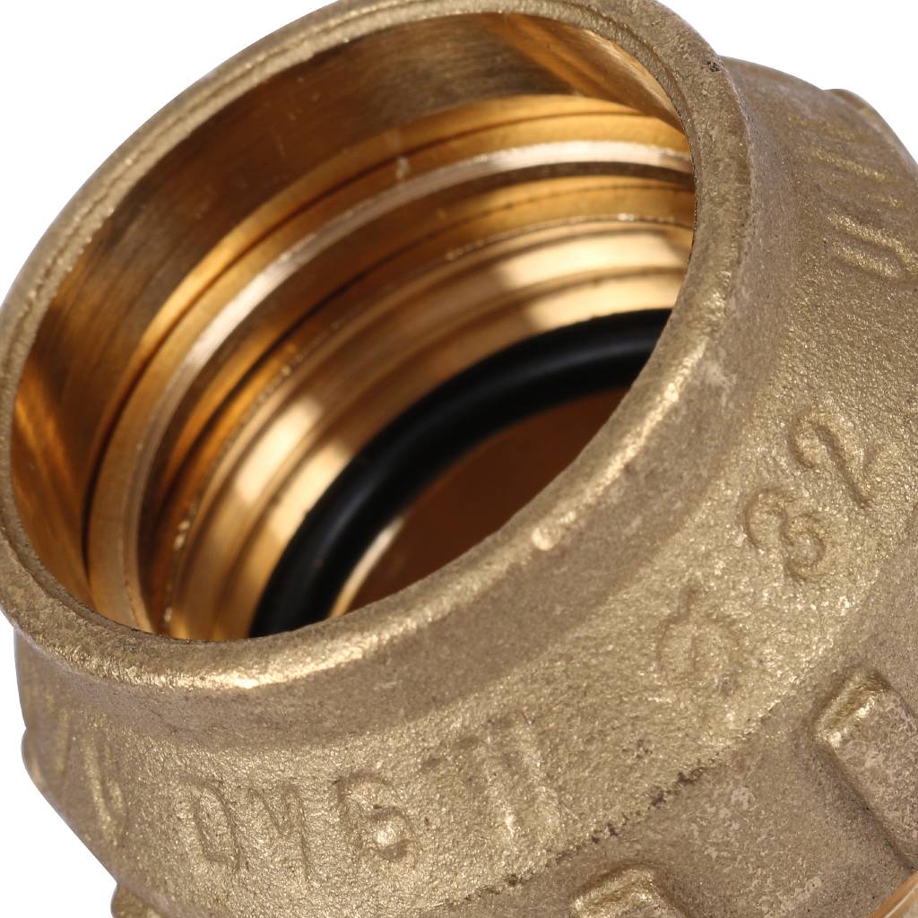 Муфта TIEMME с наружной резьбой 32х1 для труб ПНД винтовой, 3400001