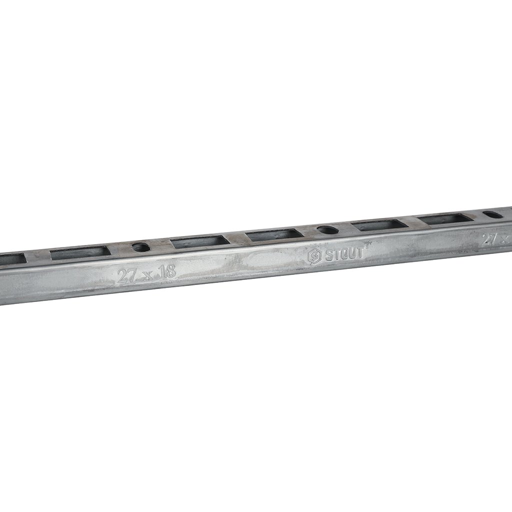 Профиль монтажный STOUT 1,25х27х18х1200мм, SAC-0022-271812