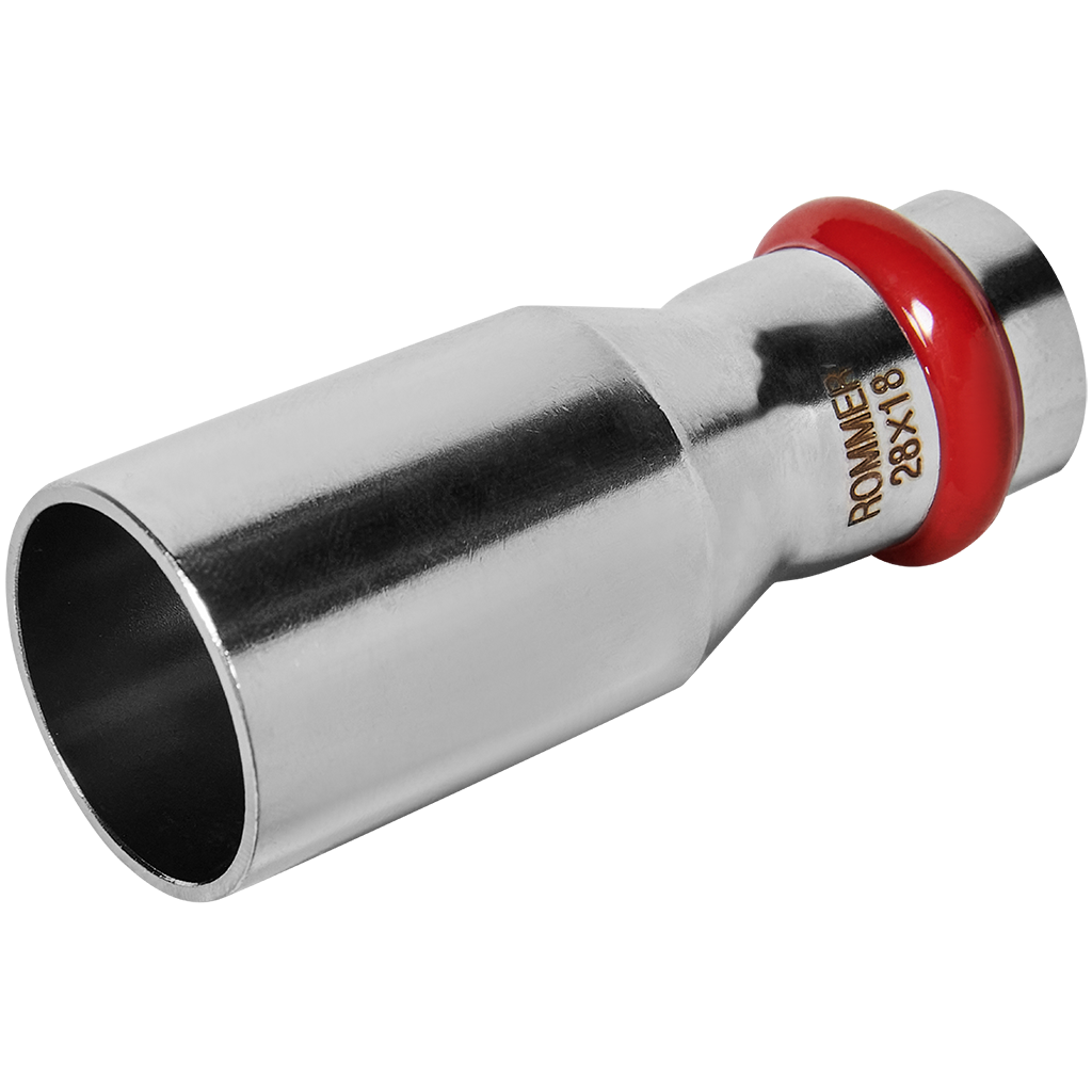RSS-0020-002818 ROMMER Муфта переходная НПр-ВПр, 28х18, из нержавеющей стали прессовой