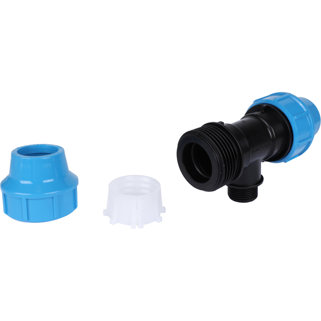 Тройник Джилекс с наружной трубной резьбой 40 x 1”x 40, 9445