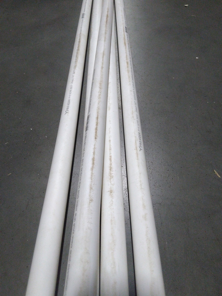 Уцененный товар (нетоварный вид): Труба Pro Aqua SDR 6 Белая 4м d= 25 PP-R, PA10010