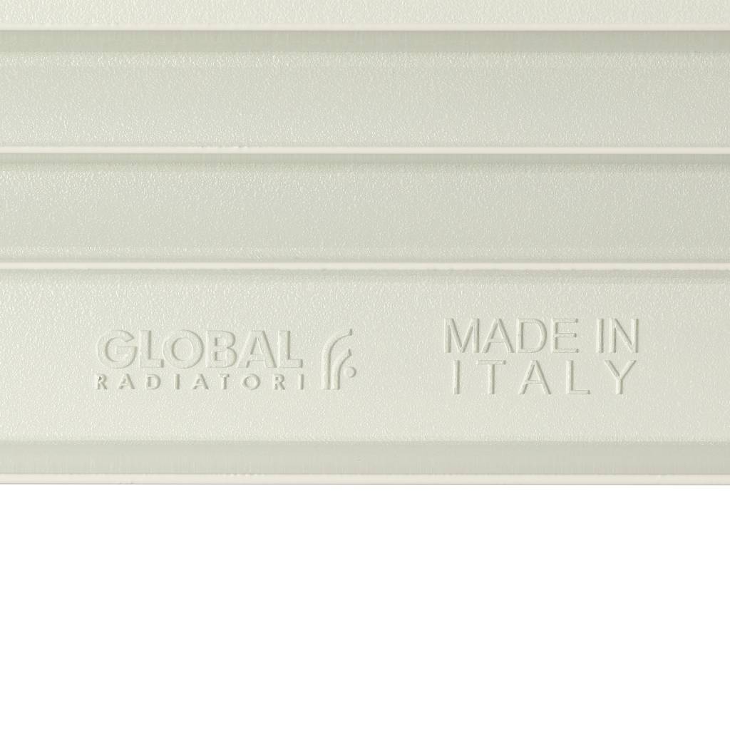 Радиатор алюминиевый STOUT Bravo 500 14 секций боковое подключение RAL9010, SRA-0110-050014