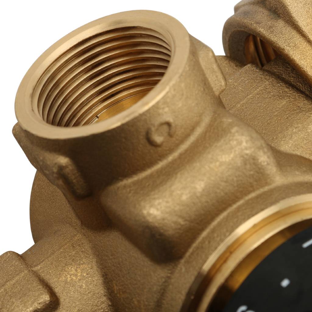 Насосно-смесительный узел STOUT с термостатическим клапаном, без насоса