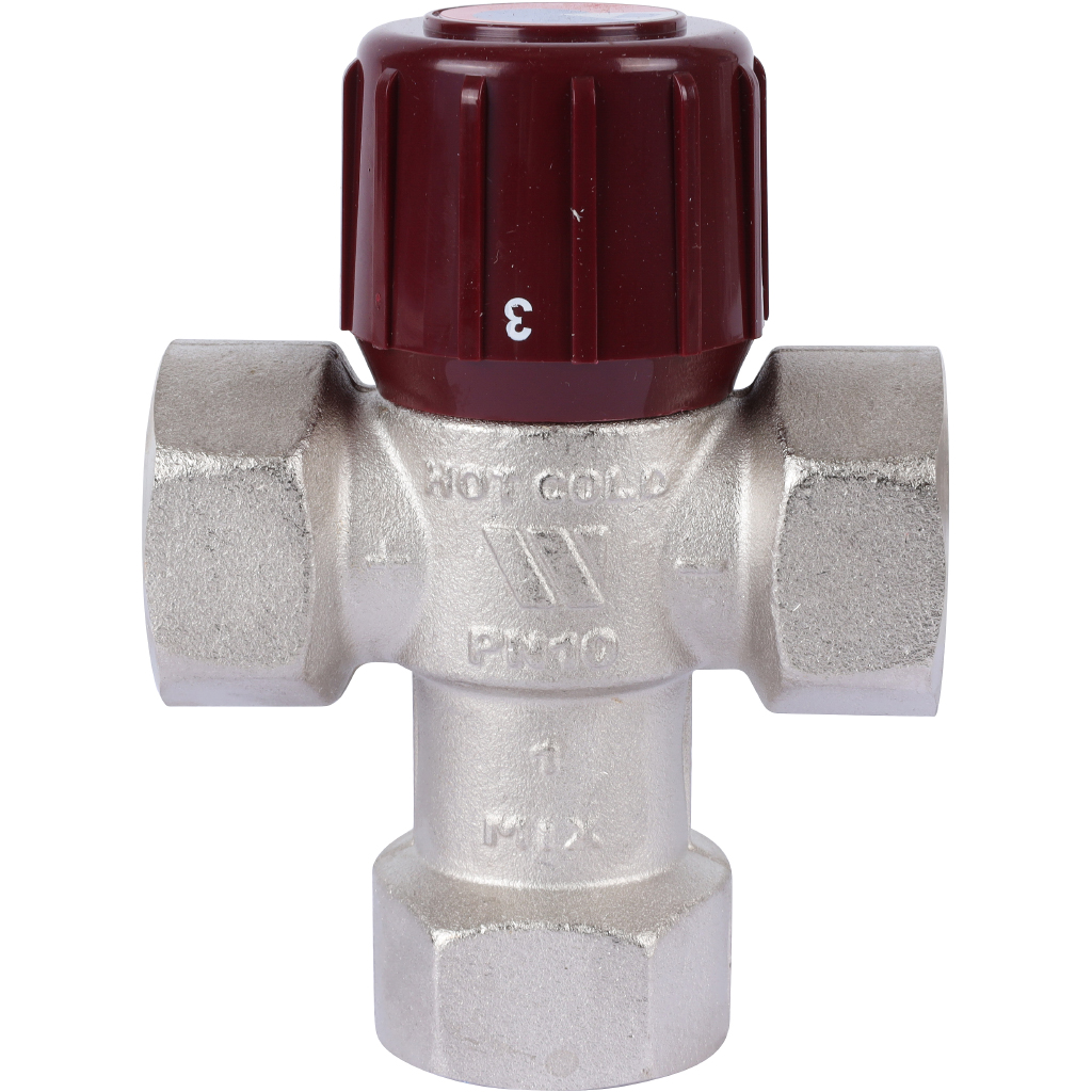 Терморегулирующий подмешивающий клапан Watts AM6111C1 1 AQUAMIX 32-50C 1 IG, 10017423