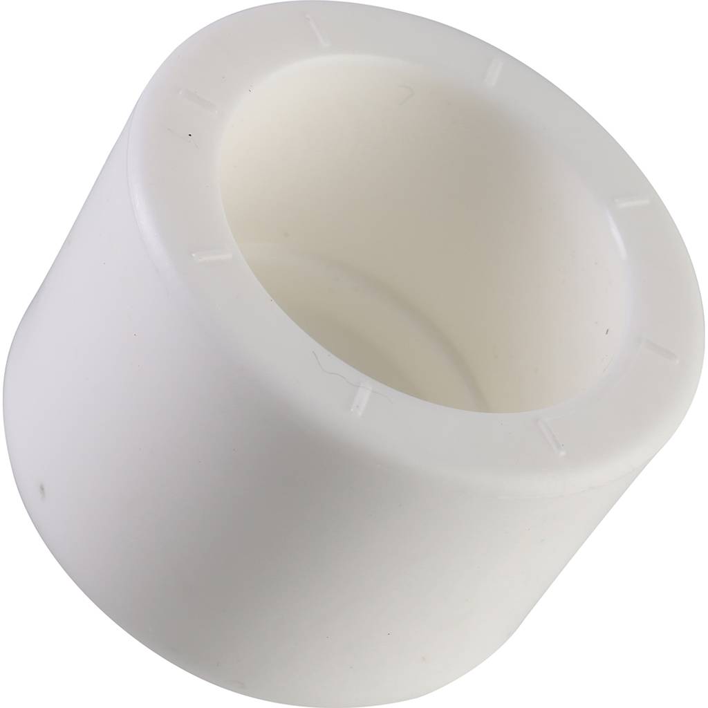 Заглушка Политэк d=25 для полипропиленовых труб под сварку (цвет белый)